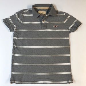Hollister gray polo